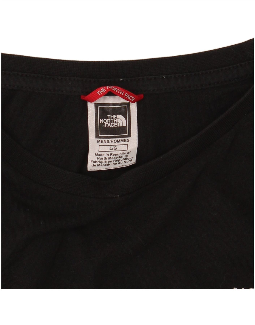 The North Face Herre Grafisk T-Shirt Top Stor Sort