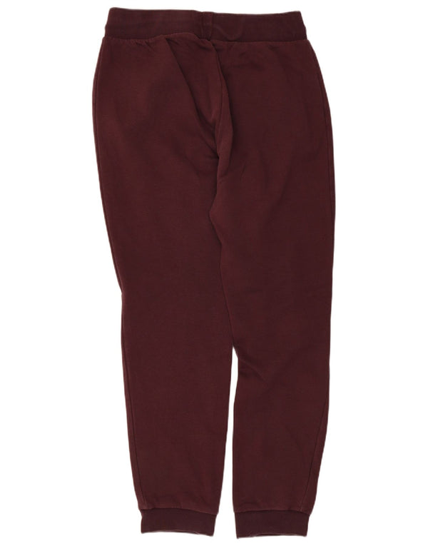 Adidas Dame træningsdragt Bukser Joggers UK 14 Medium Bourgogne Bomuld