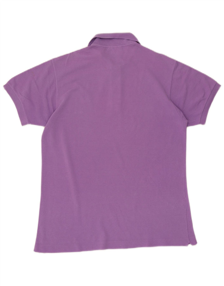 Lacoste herre poloskjorte medium lilla bomuld