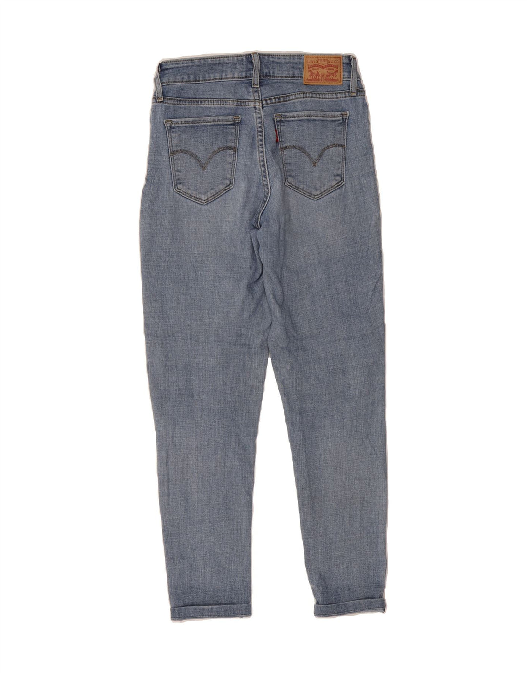 LEVI'S Womens 711 Skinny Jeans  W26 L32 Blue Cotton Vintage Levi's and Second-Hand Levi's from Messina Hembry 