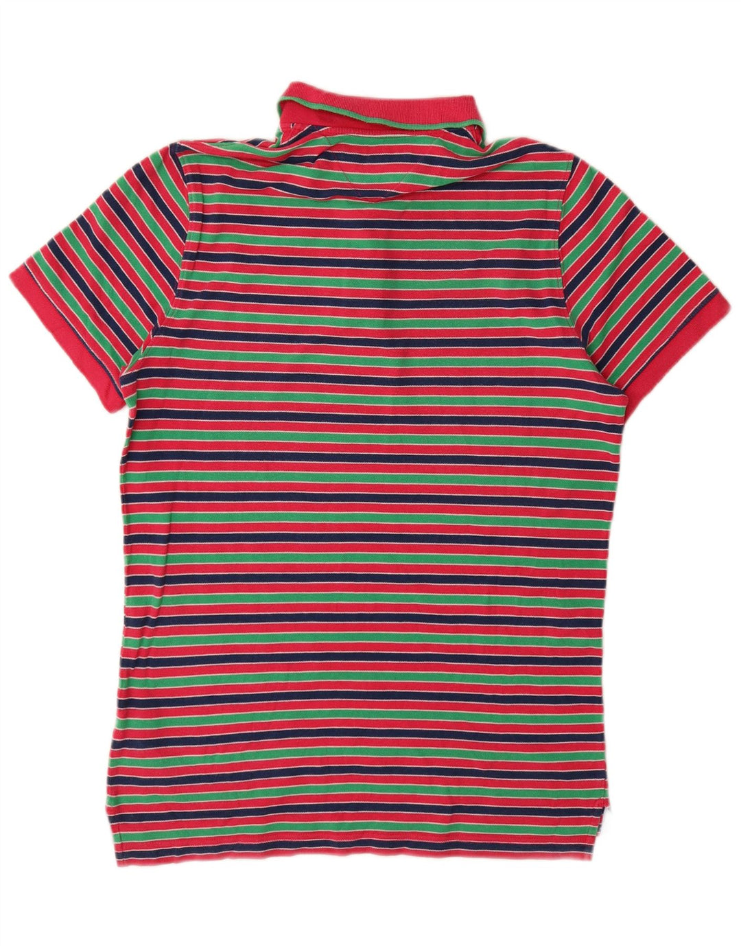 Tommy Hilfiger Herre Slim Fit Polo Shirt Medium Flerfarvet Stribet Bomuld