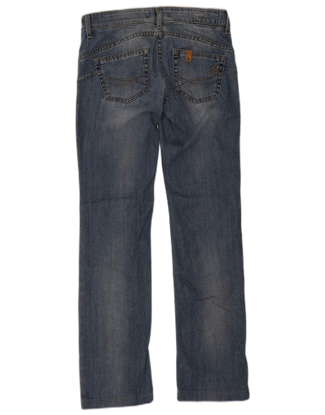 LIU JO Lige jeans til kvinder W28 L30 blå bomuld