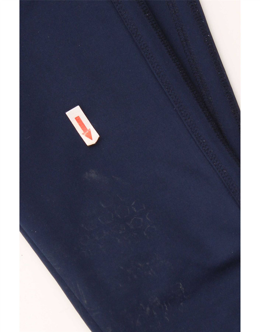Adidas Dame træningsdragt Bukser UK 10 Small Navy Blue Polyester