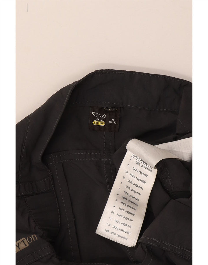 SALEWA Herre Cargo Shorts IT 52 XL W38 Grå Polyamid
