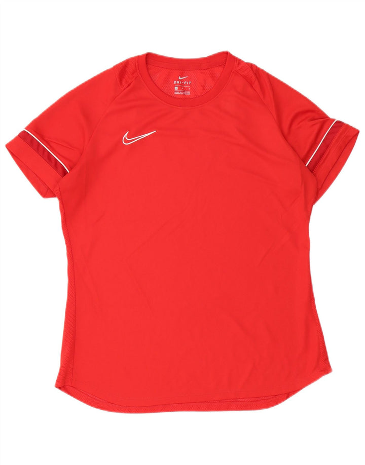 Nike Herre Dri Fit T-Shirt Top Stor Rød