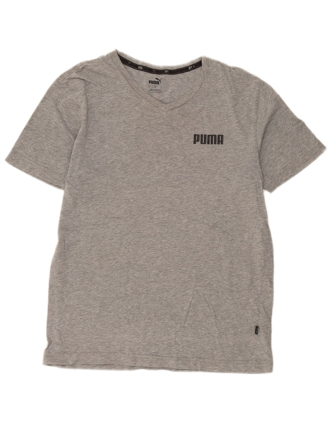 Puma herre T-shirt top lille grå bomuld