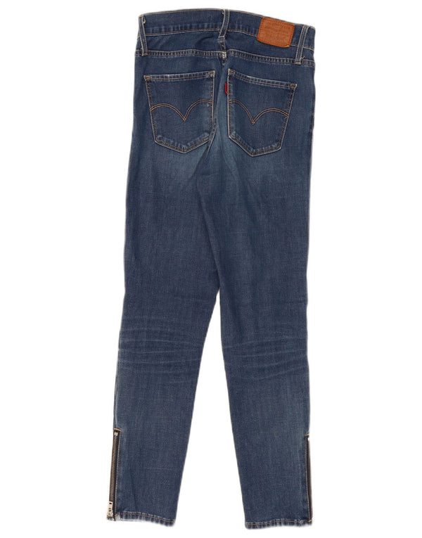 Levi's Womens 721 High Rise Skinny Jeans W26 L26 Blue Cotton