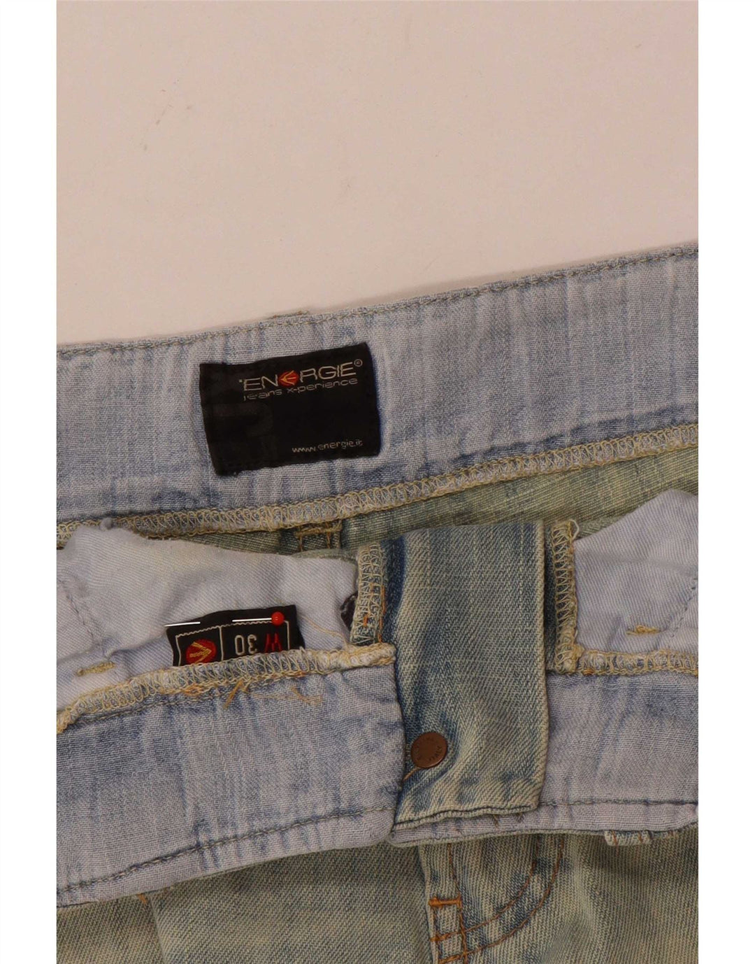 Energie Herre Flared Jeans W30 L35 Blå