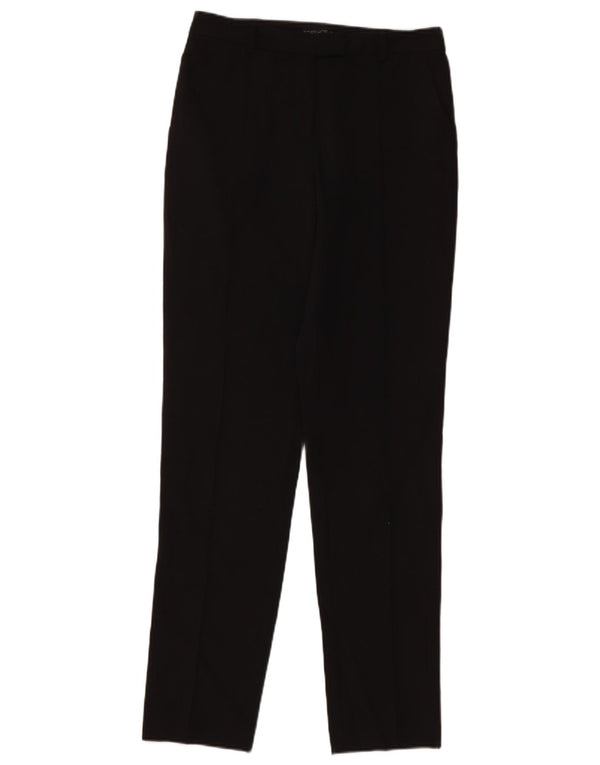 Topshop Dame Slim Chino Bukser UK 8 Small W26 L30 Sort Polyester