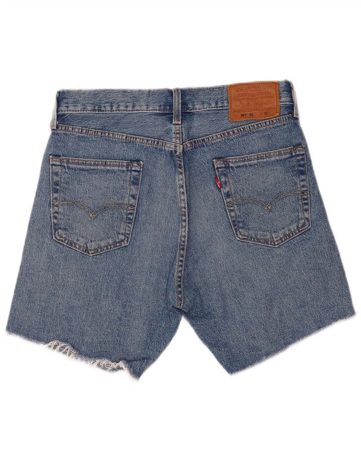 Levi's Herre 501 denimshorts W30 mellemblå bomuld