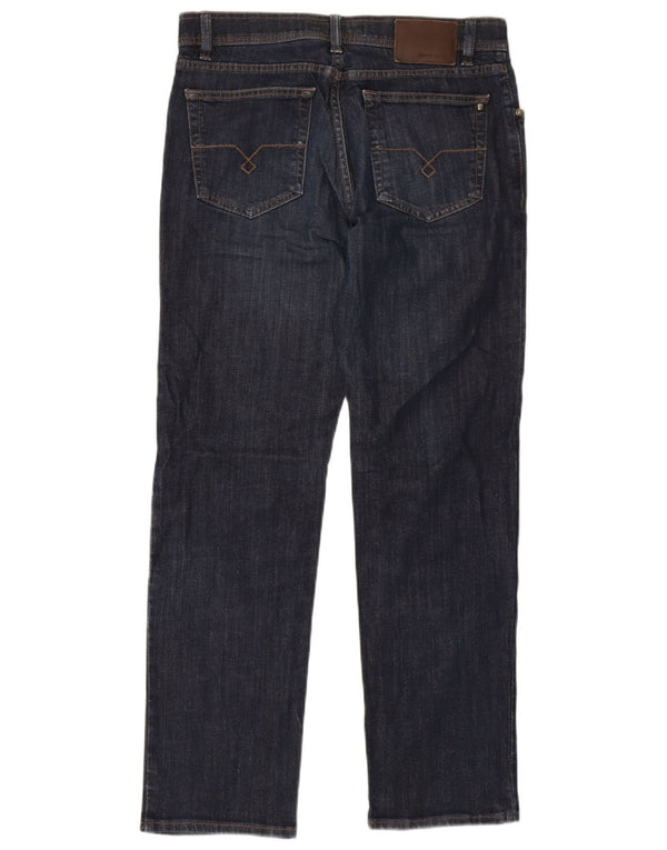 Pierre Cardin Straight Jeans til mænd W34 L32 Marineblå