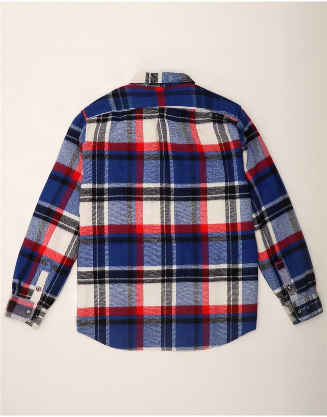 Vintage flannelskjorte til mænd XL blå ternet