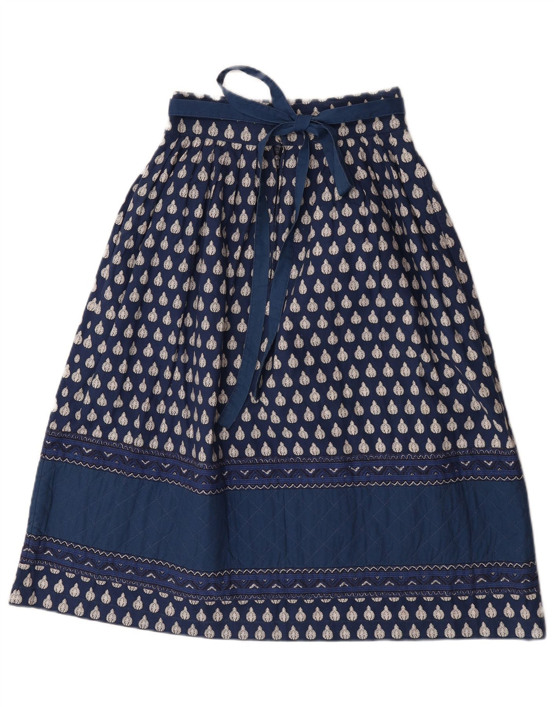 Charles Demery kvinders abstrakt mønster A-line nederdel W28 Medium Blue Bohemia