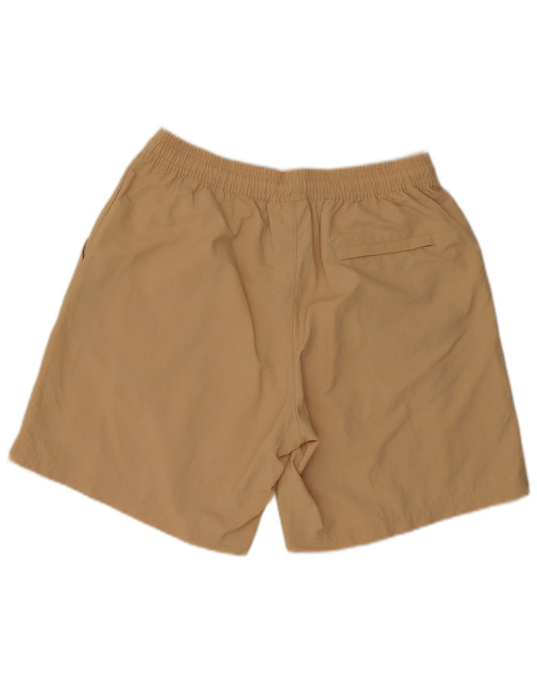 Adidas grafiske badeshorts til mænd mellembeige polyester