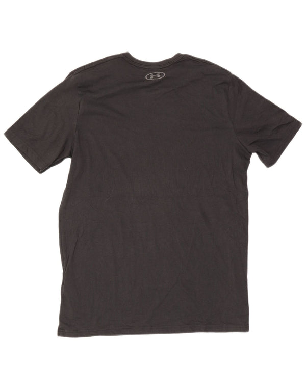 Under Armour Herre grafisk T-shirt Top Medium Sort Bomuld