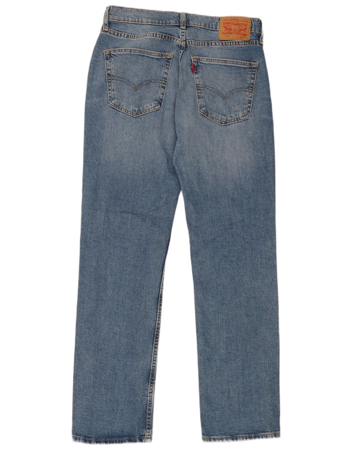 Levi's Herre 514 Straight Jeans W32 L32 Blå Bomuld