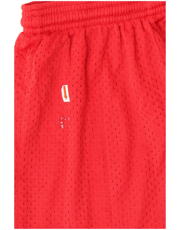 Russell Athletic Boys Sportsshorts 9-10 år Små røde nylon