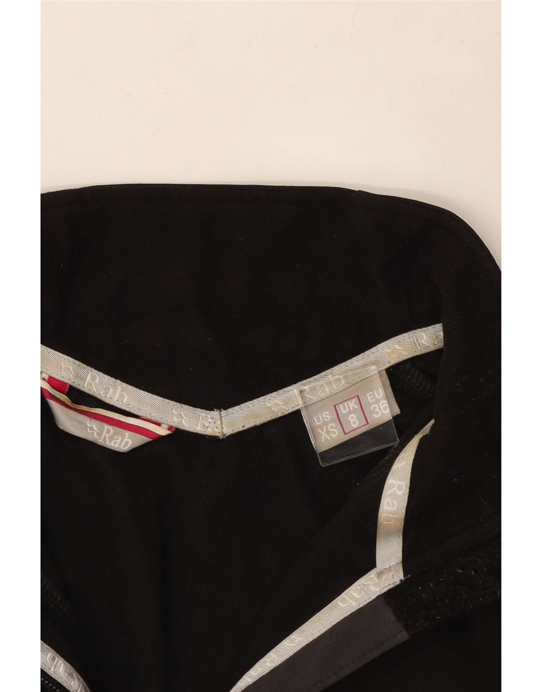 RAB Dame Windbreaker Jacket UK 8 Small Black Colourblock