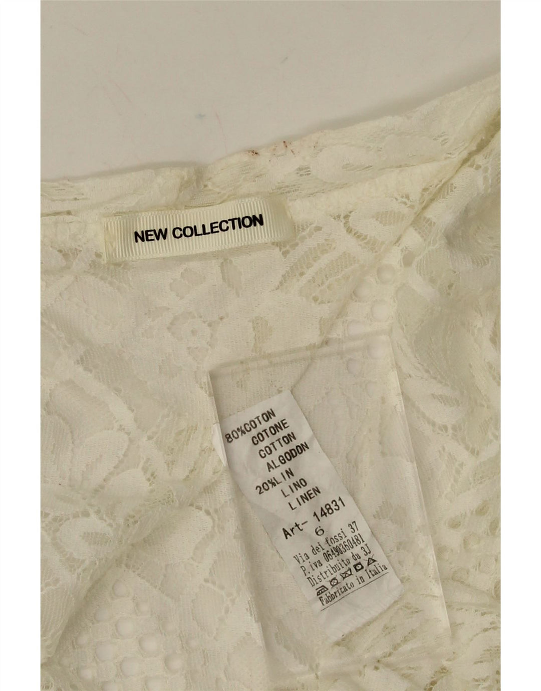 NEW COLLECTION Womens Asymmetric Cardigan Top US 6 Medium Off White