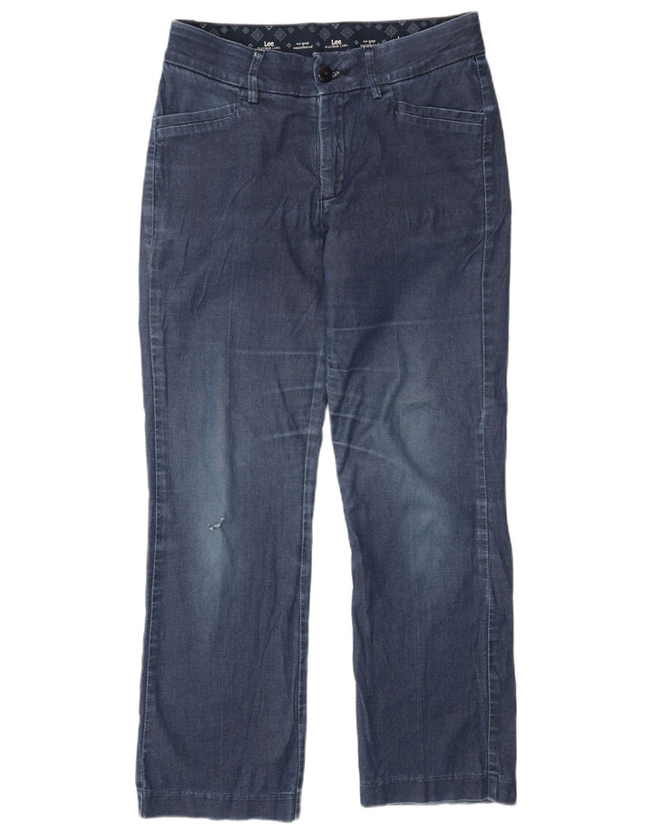 LEE Dame Platinum Label Straight Jeans US 6 Medium W30 L30 Blå Bomuld