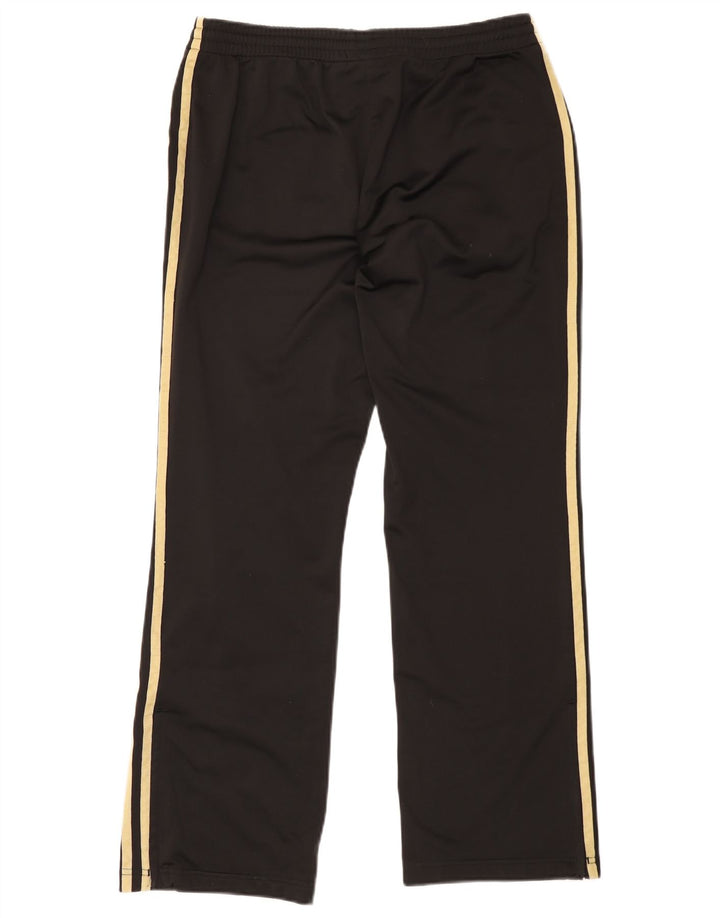 ADIDAS Træningsdragtsbukser til kvinder UK 14 Stor sort polyester