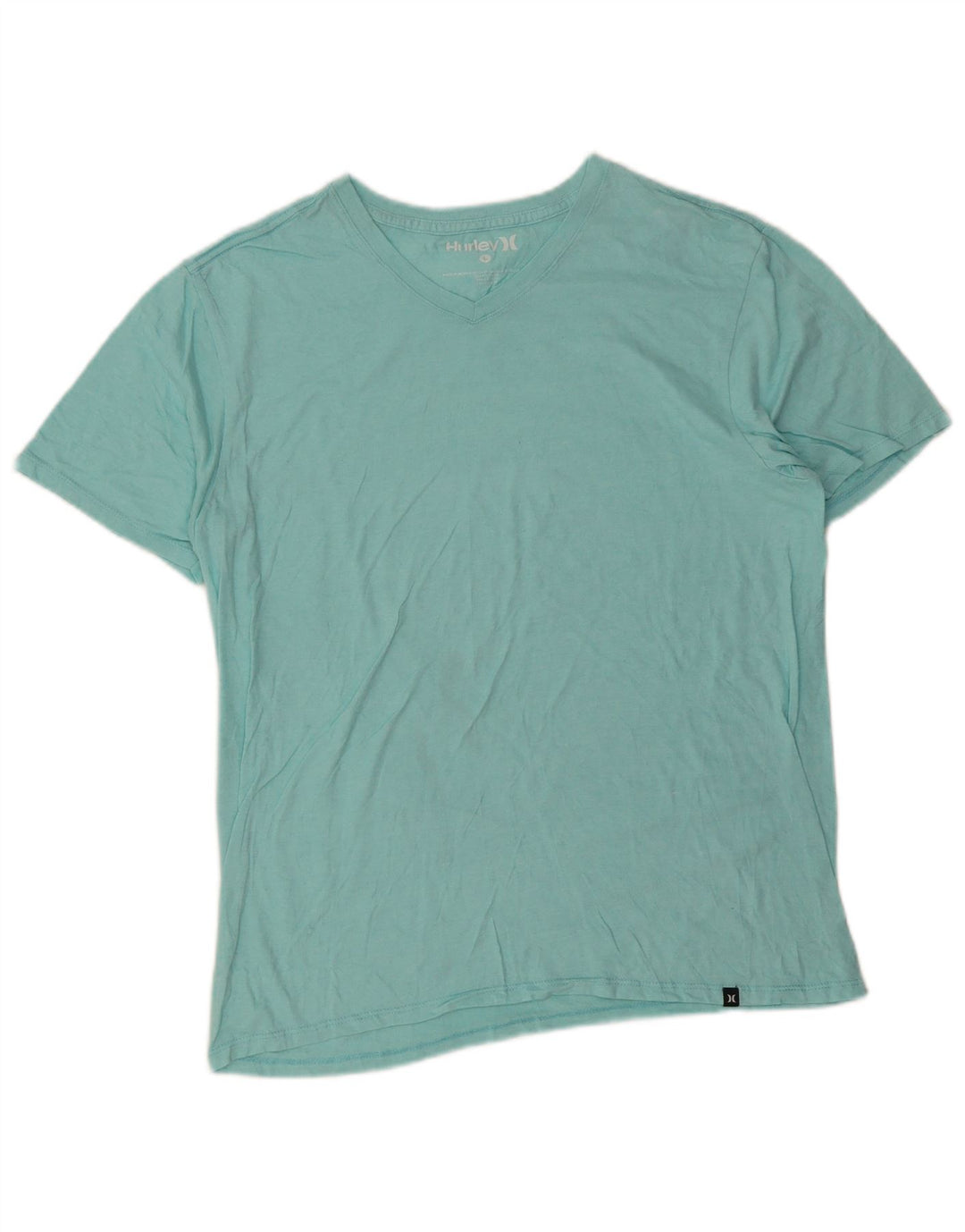 Hurley Herre T-Shirt Top Stor turkis polyester