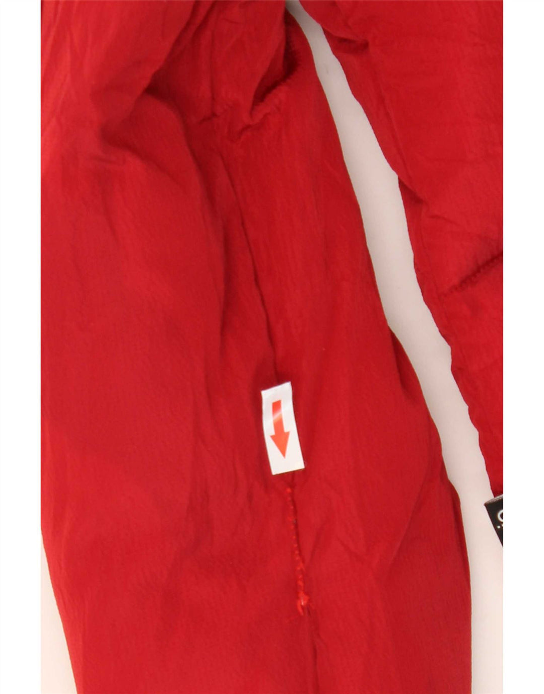 KHUJO polstret jakke til kvinder UK 6 XS Rød Colourblock Polyester