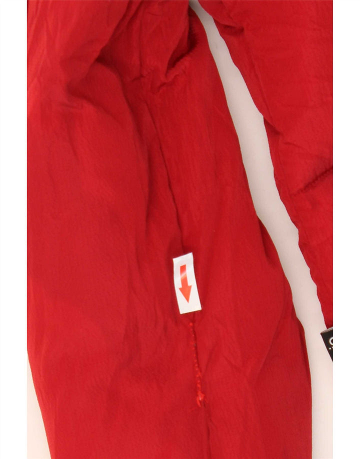 KHUJO polstret jakke til kvinder UK 6 XS Rød Colourblock Polyester