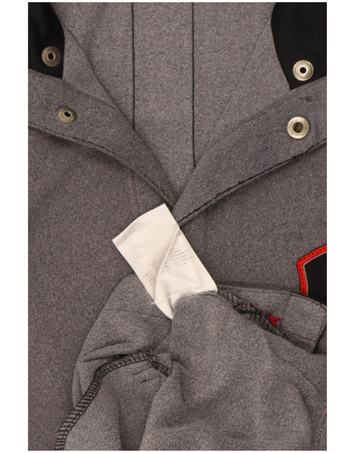 Lotto Træningsdragt til mænd Topjakke UK 42/44 XL Grå Colourblock Polyester