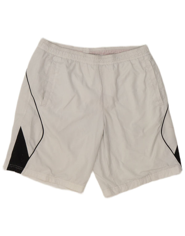 Puma Herre Sportshorts Medium White Colourblock Polyester