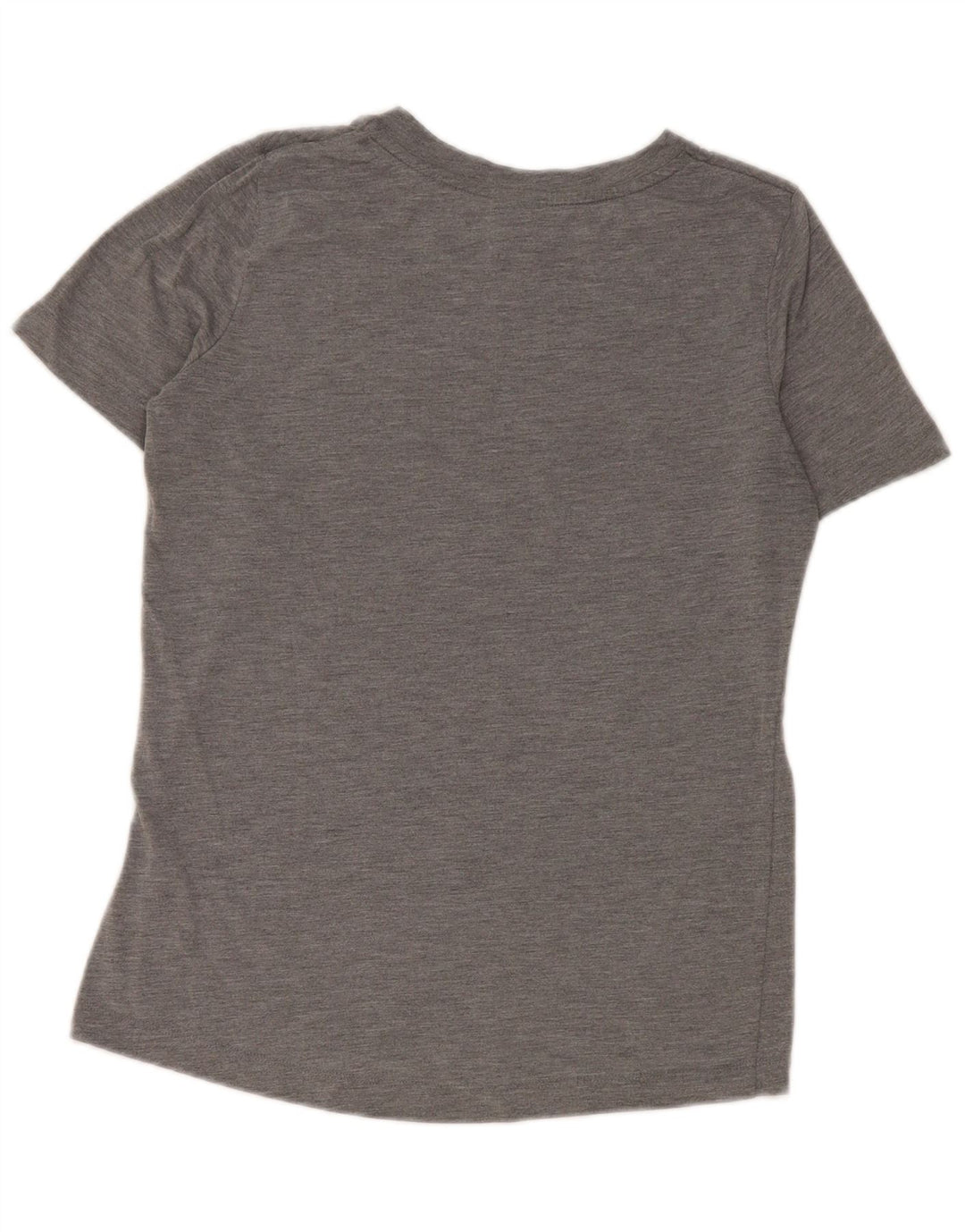 Nike grafisk T-shirt top XS til mænd, grå polyester