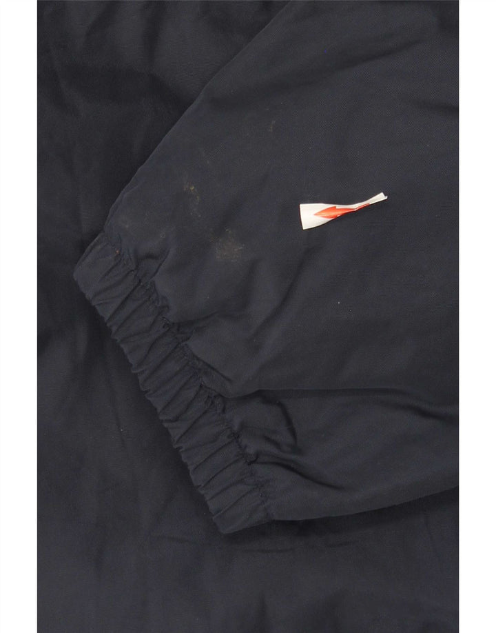 Napapijri Herre Geographic Graphic Anorak Jacket UK 38 Medium Navy Blue