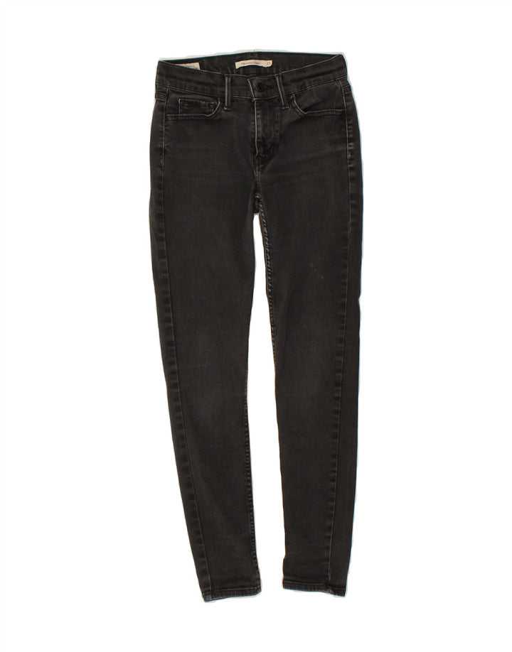LEVI'S Womens 710 Super Skinny Jeans W27 L26  Grey Cotton Vintage Levi's and Second-Hand Levi's from Messina Hembry 