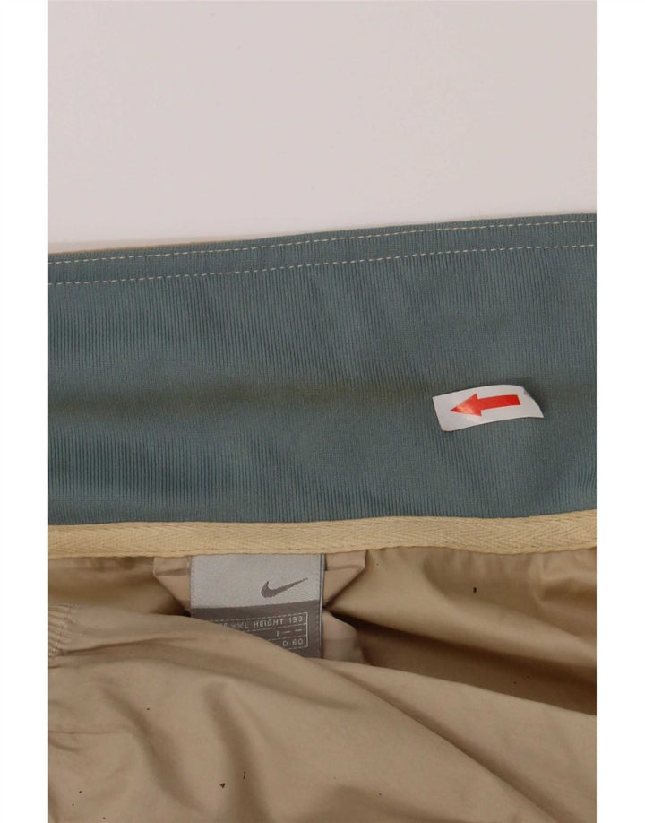 Nike træningsdragt topjakke til mænd 2XL beige stribet polyester