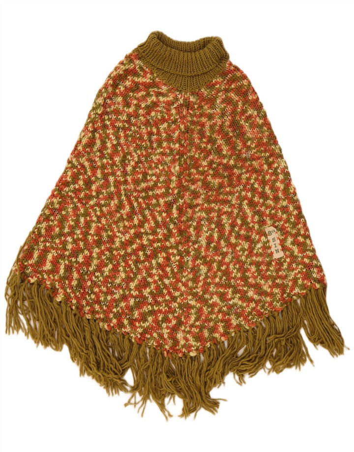 Eightth Sin Dame Poncho Jumper One Size Flerfarvet Flecked Acryl