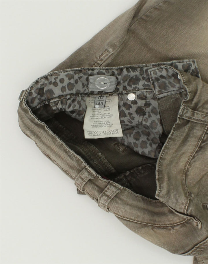 GAUDI Girls Slim Jeans 9-10 Years W24 L26 Grey Cotton | Vintage Gaudi | Thrift | Second-Hand Gaudi | Used Clothing | Messina Hembry 