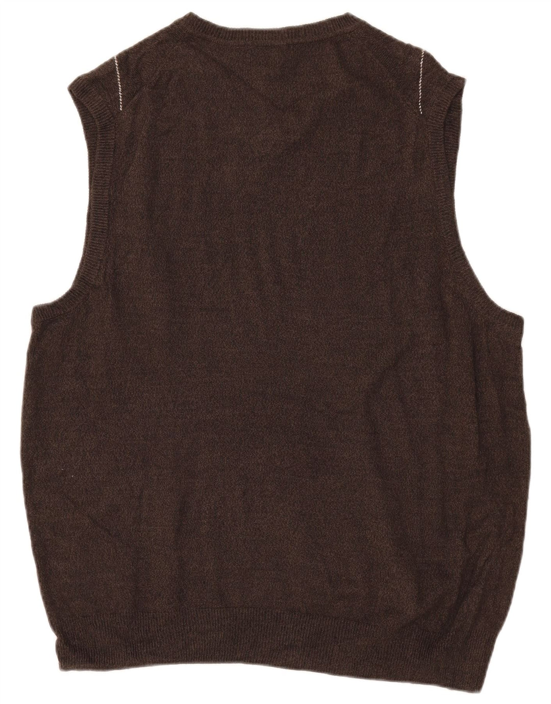 DOCKERS Vest Tank Top Stor Brun Argyle/Diamant Akryl