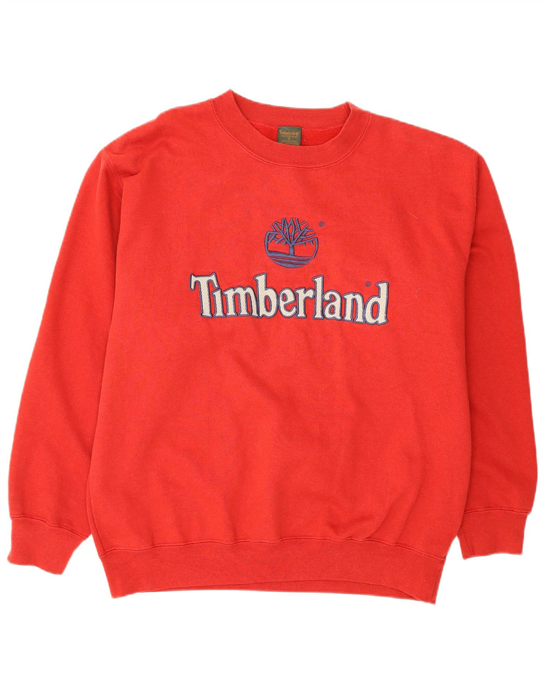 Timberland Herre grafisk sweatshirt jumper lille rød bomuld