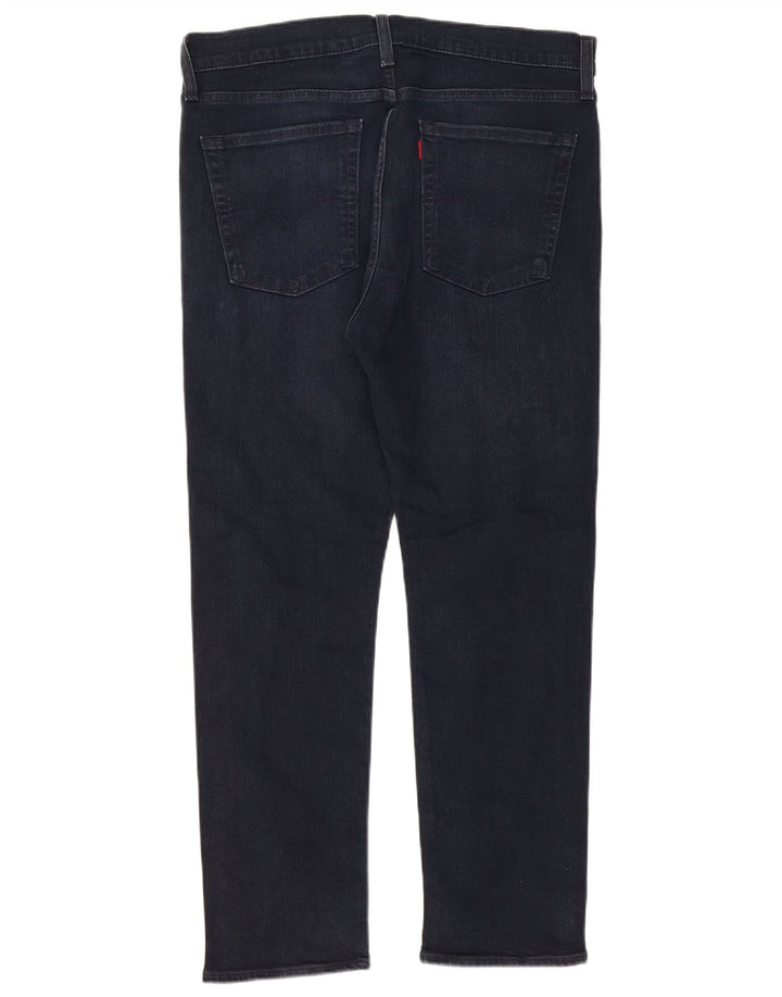 Levi's Slim Jeans til mænd W38 L30 Marineblå bomuld