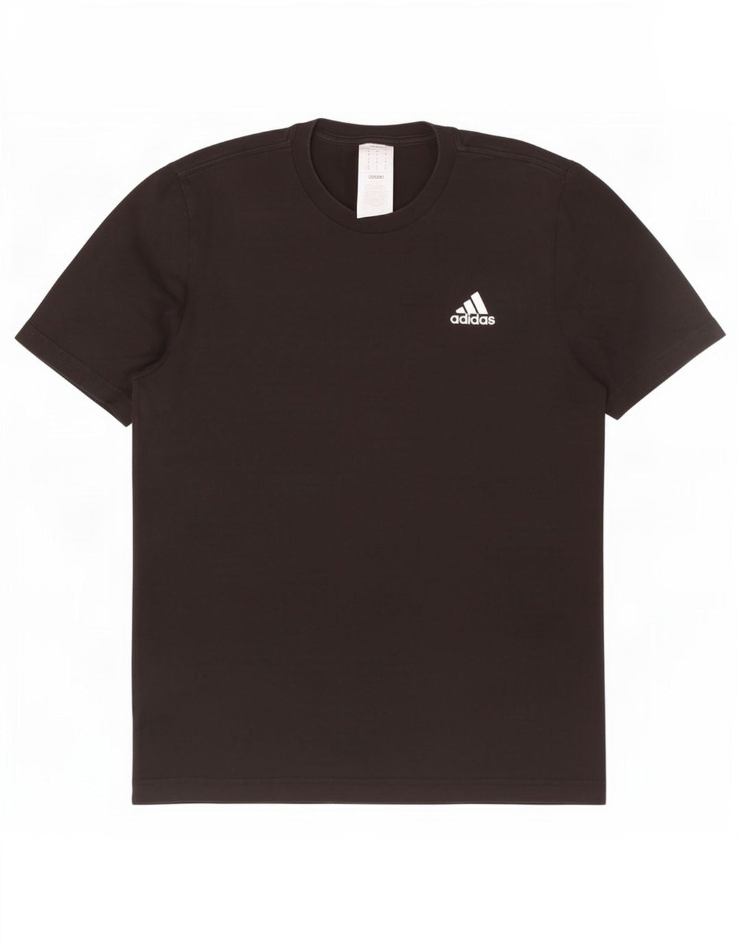 Adidas Herre T-Shirt Top Medium Sort Bomuld