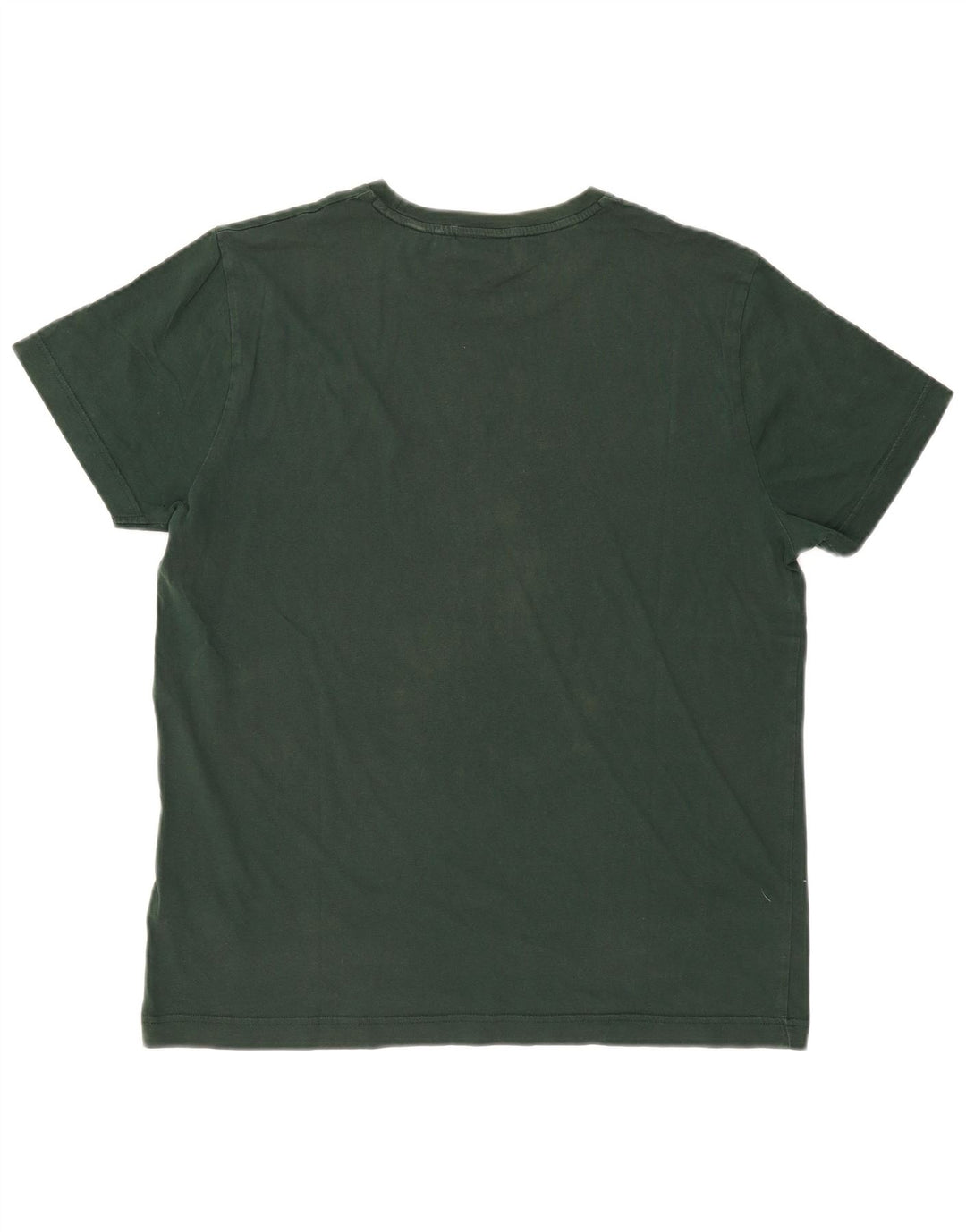 Gant Herre grafisk T-shirt Top Stor grøn bomuld