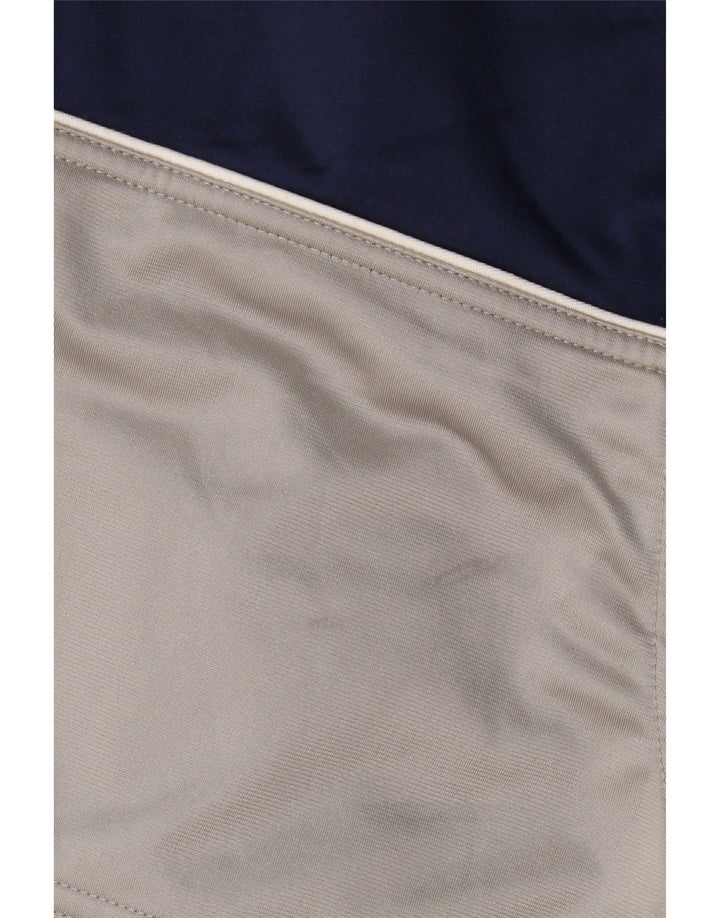 Adidas Grafisk træningsdragt jakke til mænd Stor marineblå farveblok