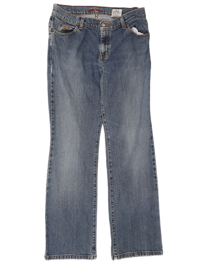 Eddie Bauer Dame Bootcut Jeans US 8 Medium W28 L32 Blå Bomuld