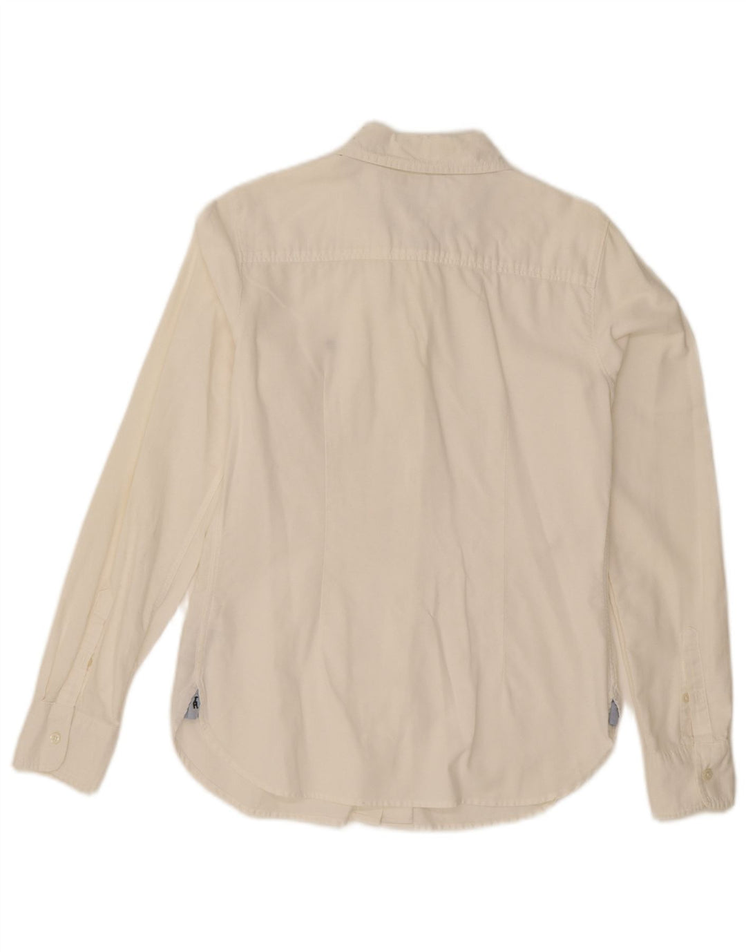 Tommy Hilfiger Dameskjorte US 6 Medium Hvid Bomuld