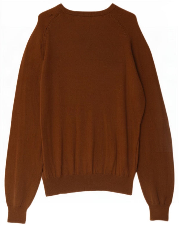Marks & Spencer Herre V-hals sweater Medium Brown Cashmere