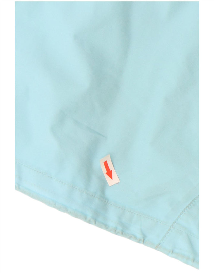 Helly Hansen Regnjakke med hætte til kvinder UK 18 XL Blå Polyester