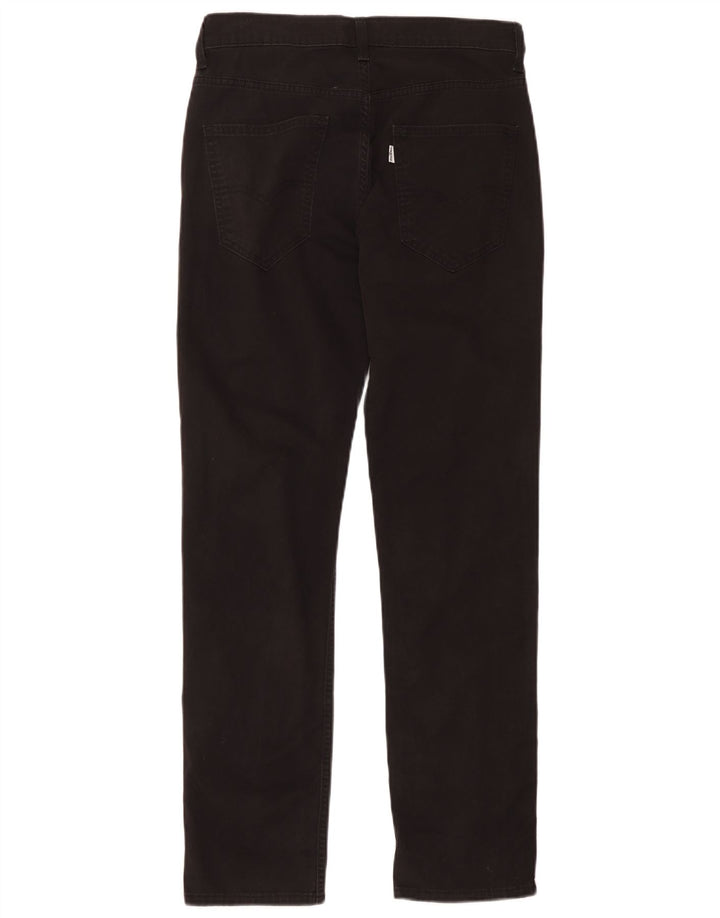 Levi's Slim Jeans til kvinder W29 L32 sort bomuld