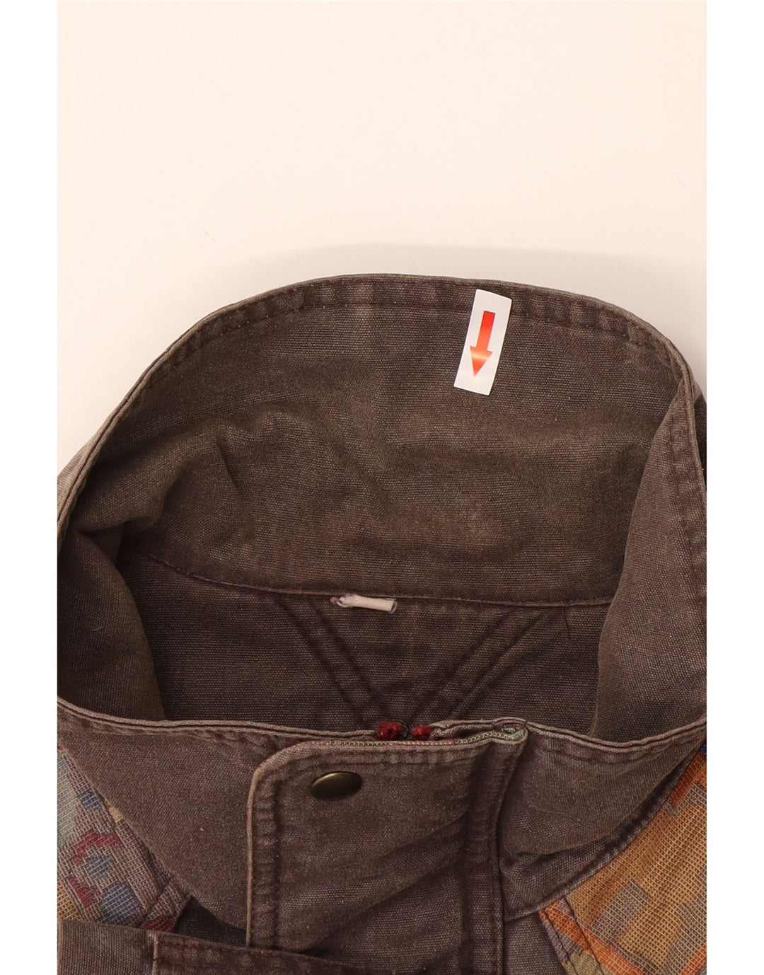 SALEWA Herre Utility Jacket UK 42 XL Grå Colourblock Bomuld