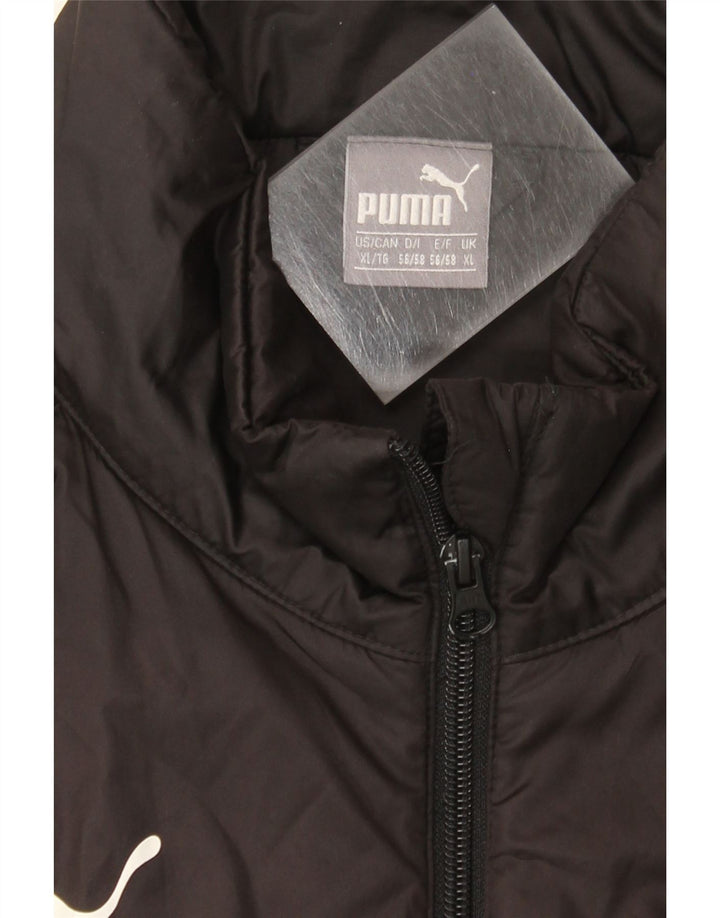 Puma Herre AC Milan polstret jakke UK 42 XL Sort