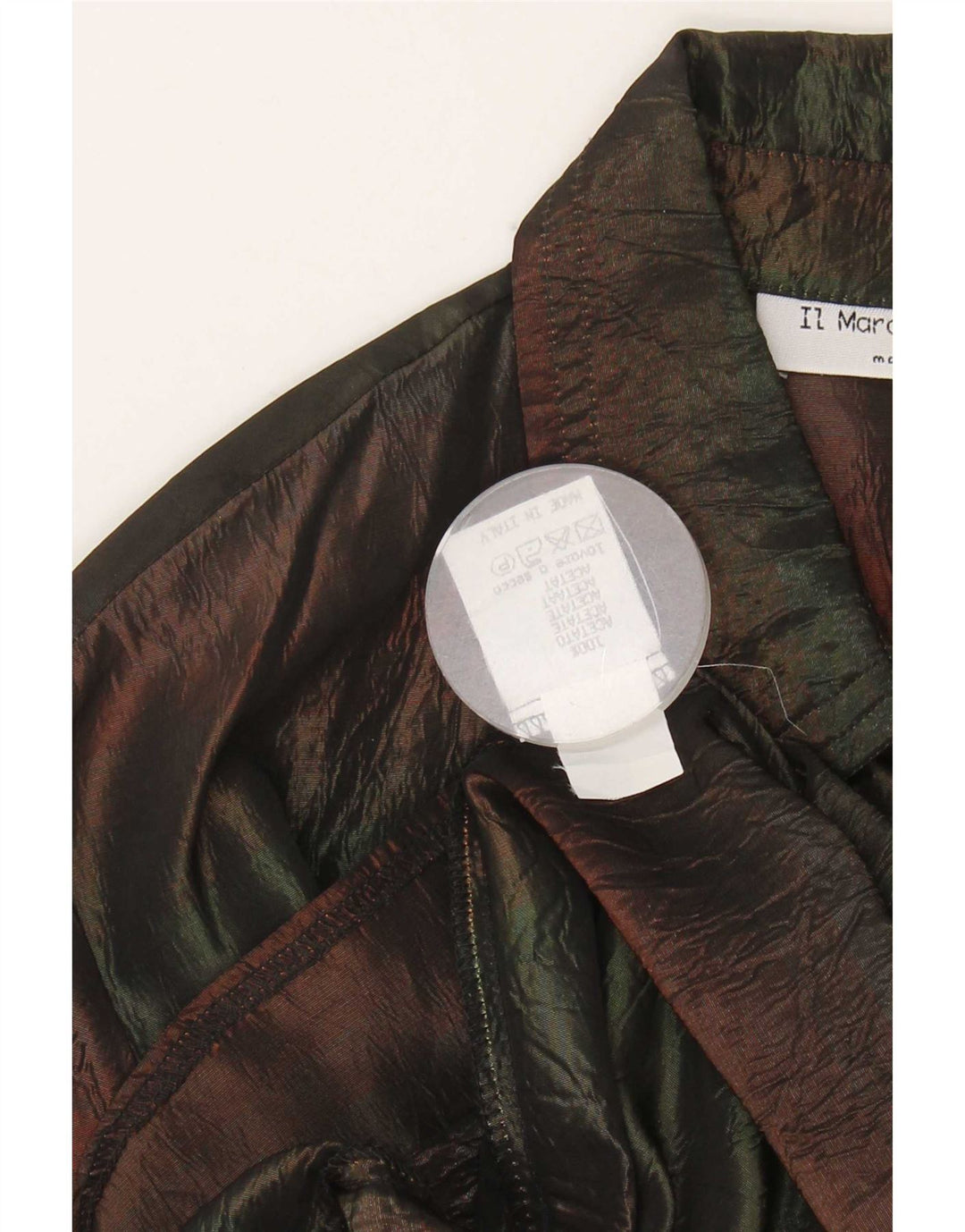 Il Marchese Coccapani Dameskjorte UK 12 Medium Flerfarvet Stribet